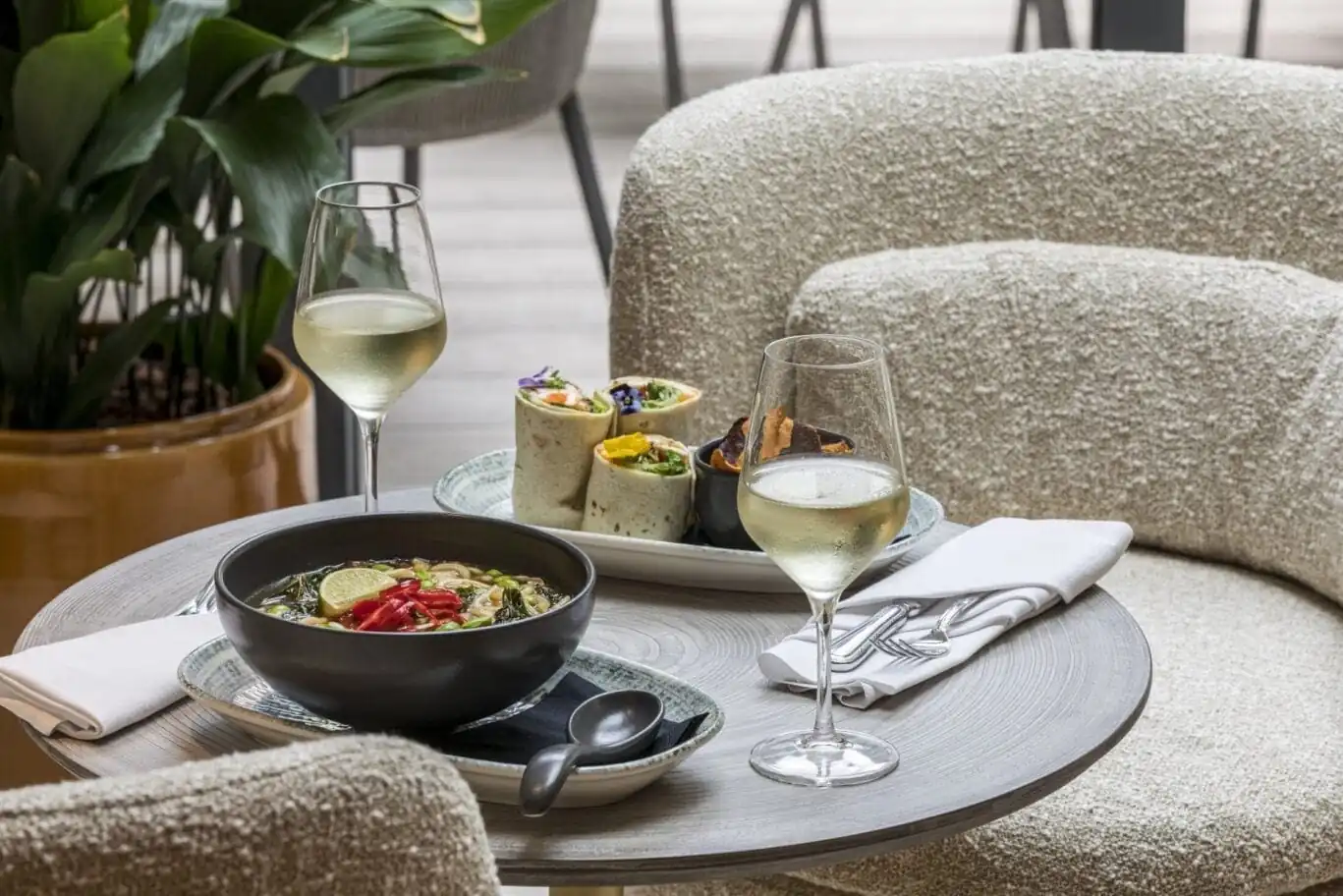 dining at Sequoia Kitchen