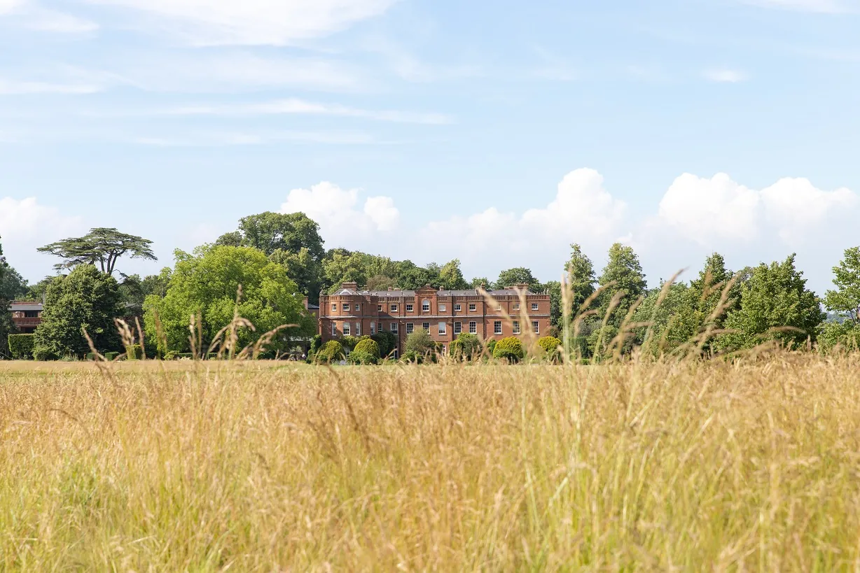 Mansion from the golf course
