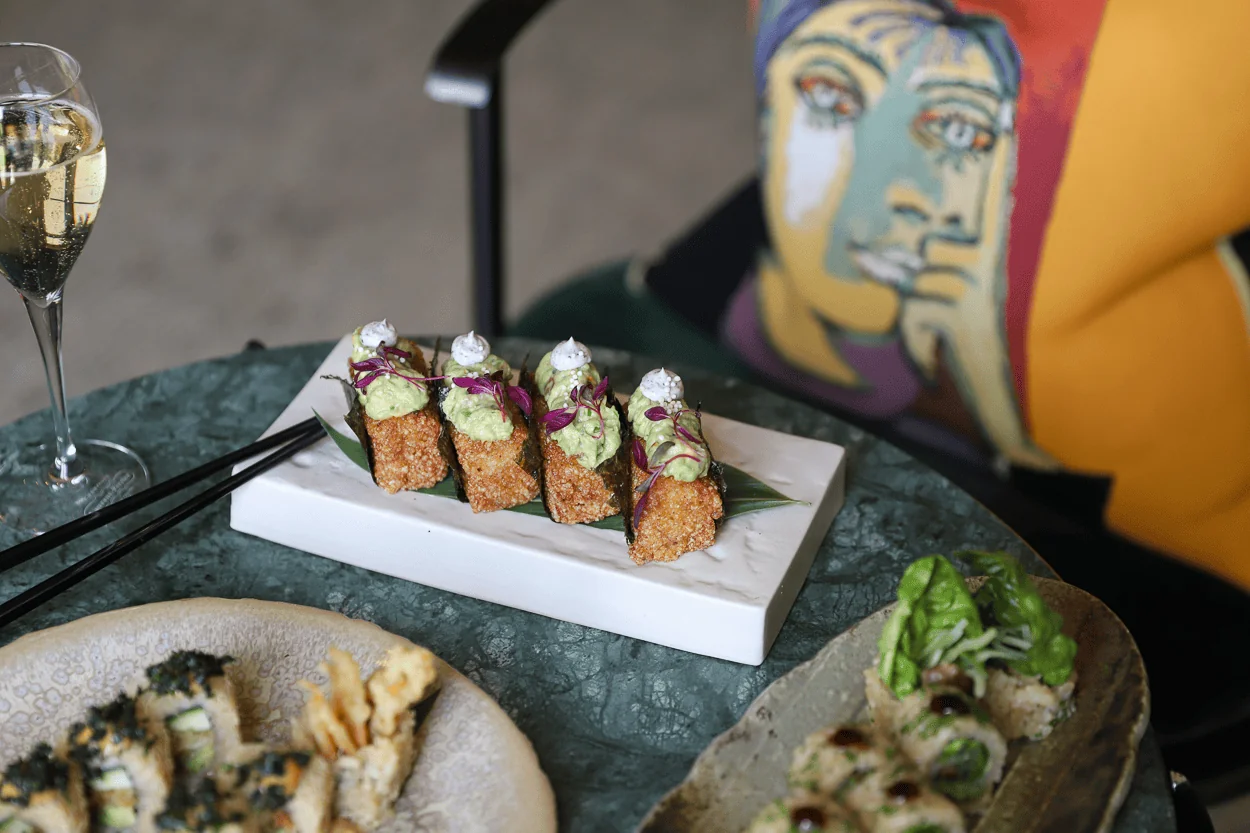 Sushi in the Lounges