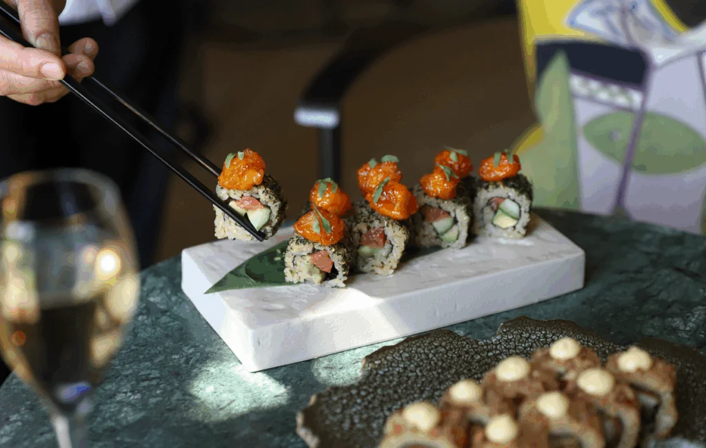 Sushi in the Lounges